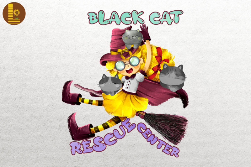 halloween-black-cat-rescue-funny-gift