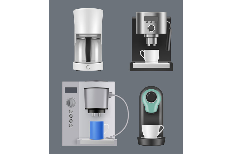 coffee-machine-realistic-hot-drinks-production-machine-breakfast-coff