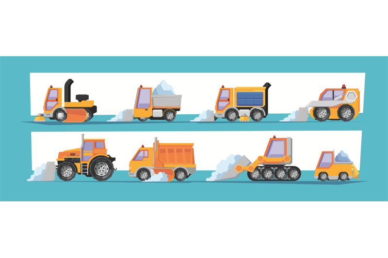 plow-truck-urban-transport-snowfall-bulldozer-cleaners-plowing-indust