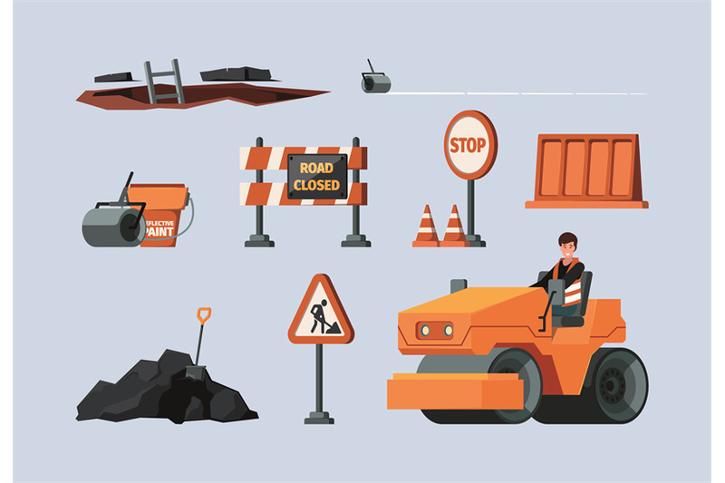 road-repair-builders-instruments-for-road-workers-machine-for-mainten