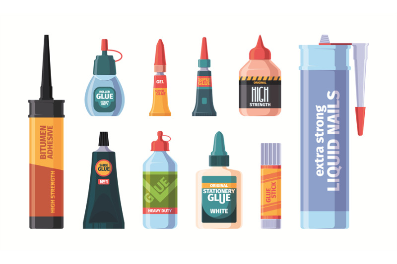 glue-containers-plastic-transparent-bottles-glue-3d-tubes-office-supp