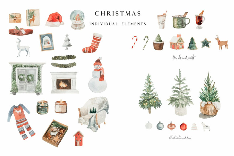 winter-is-here-watercolor-illustrations-christmas-bundle