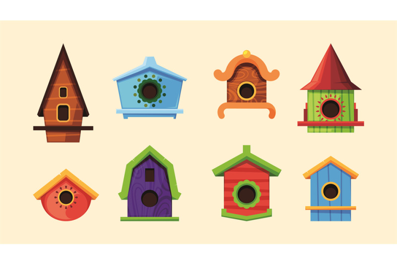 birds-house-wooden-garden-home-with-decorative-fence-for-flying-birds