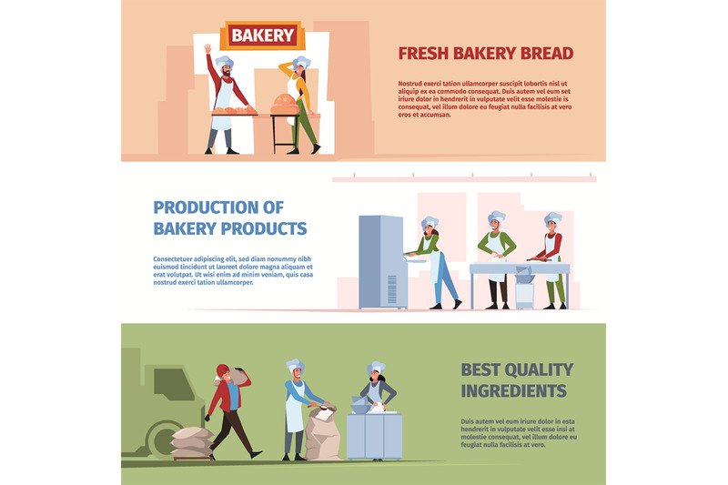 making-bakery-banners-professional-chef-bread-cooking-industrial-prod