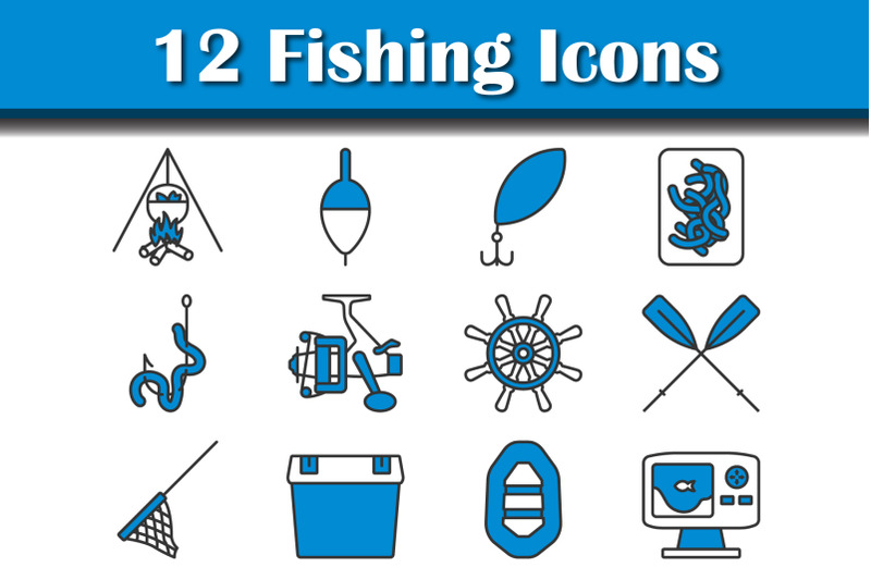 fishing-icon-set