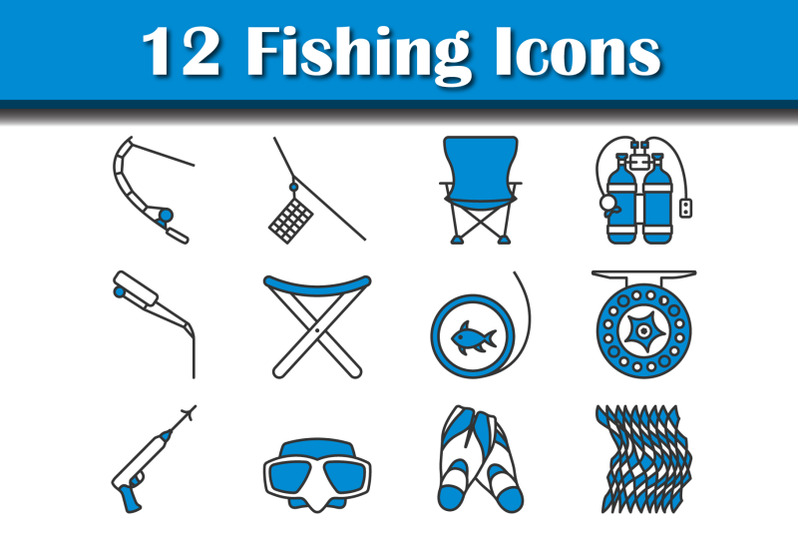 fishing-icon-set