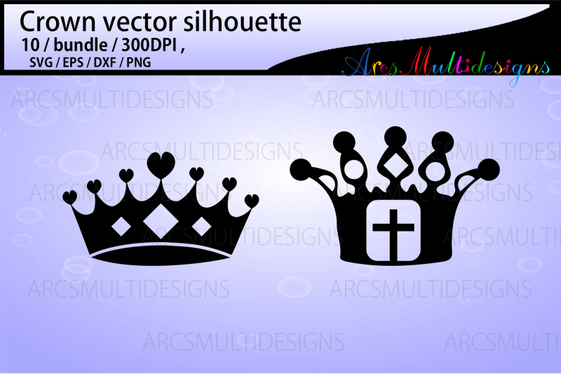 crown-silhouette-bundle