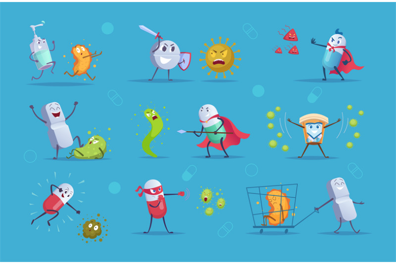 antibiotic-fighters-healthy-medical-concept-antibiotic-characters-des