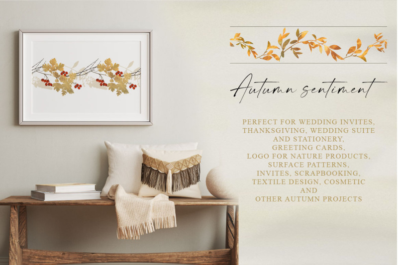 autumn-seamless-borders-fall-leaves-garlands