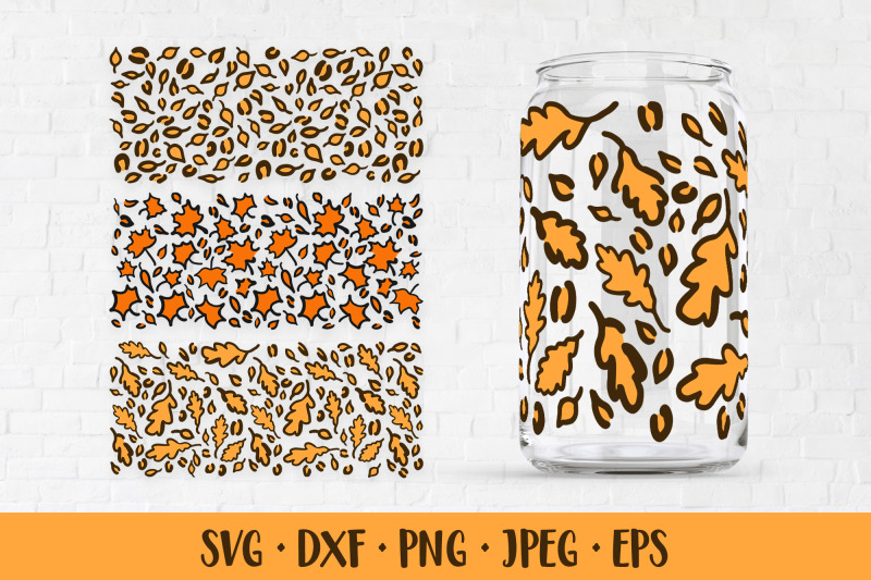 fall-leaves-leopard-can-glass-wrap-svg-autumn-glass-can