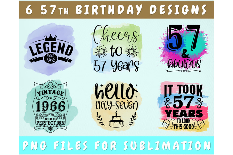 57th-birthday-sublimation-designs-bundle-6-57th-birthday-png-files