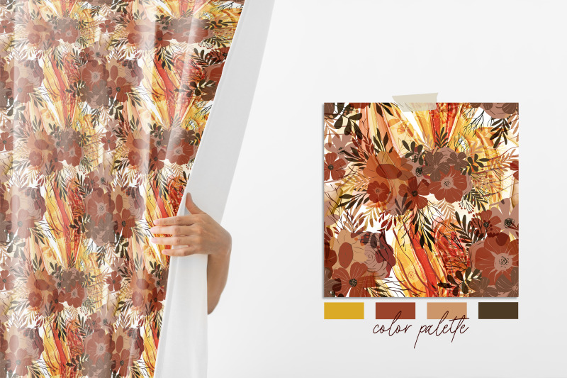 abstract-fall-sunflower-floral-seamless-patterns-2-jpeg