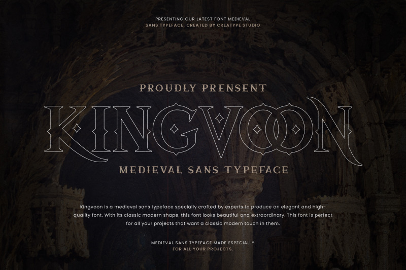 kingvoon-medieval-sans