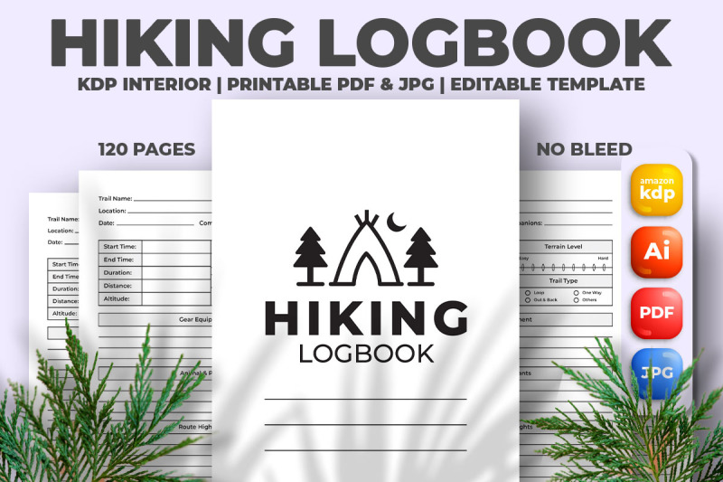 hiking-logbook-kdp-interior