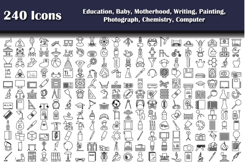 240-icons-of-education-baby-motherhood-writing-painting-photograp