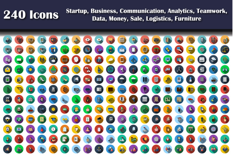 240-icons-of-startup-business-communication-analytics-teamwork-da
