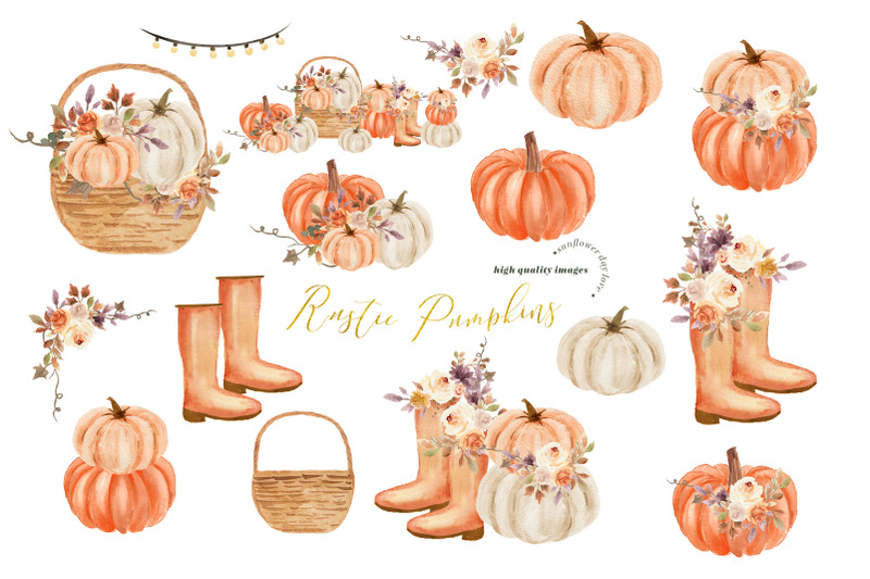 rustic-pumpkin-boots-clipart-burnt-orange-pumpkin