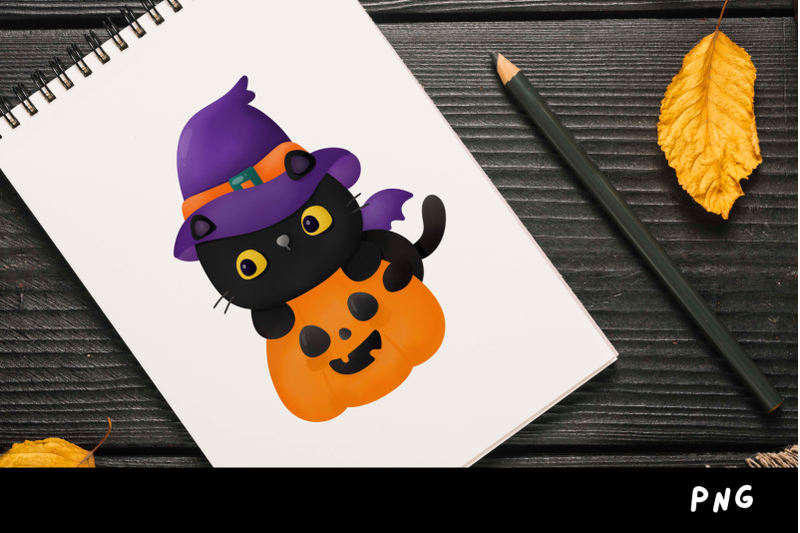 halloween-watercolor-gnomes-spooky-season-cute-halloween-clipart