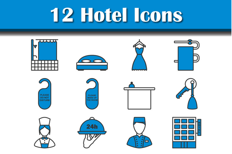 hotel-icon-set