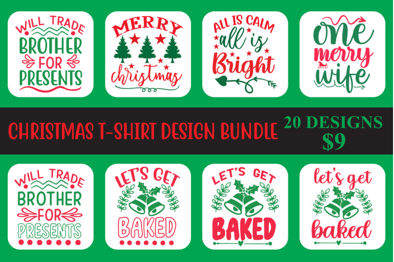 christmas-t-shirt-design-bundle