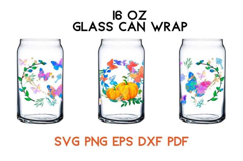 16-oz-glass-can-wrap-halloween-watercolor-pumpkins-svg