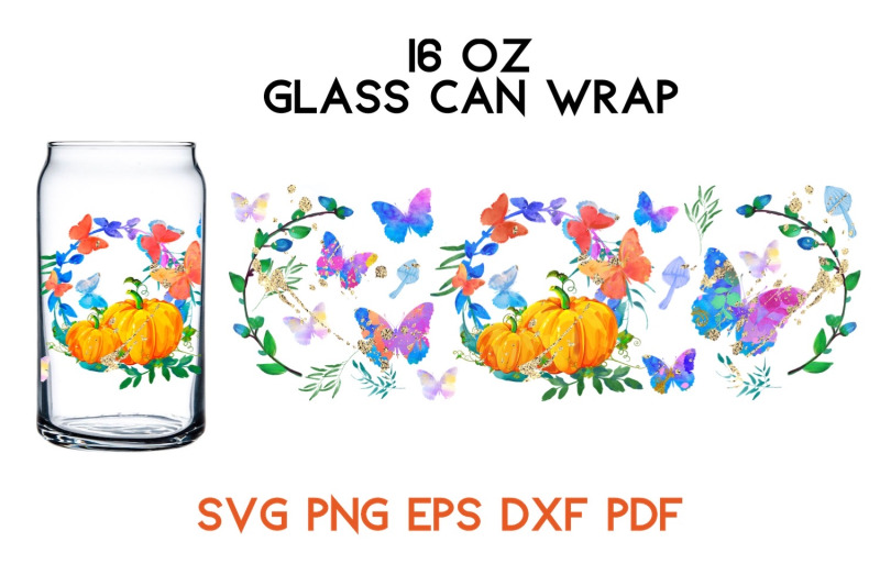 16-oz-glass-can-wrap-halloween-watercolor-pumpkins-svg