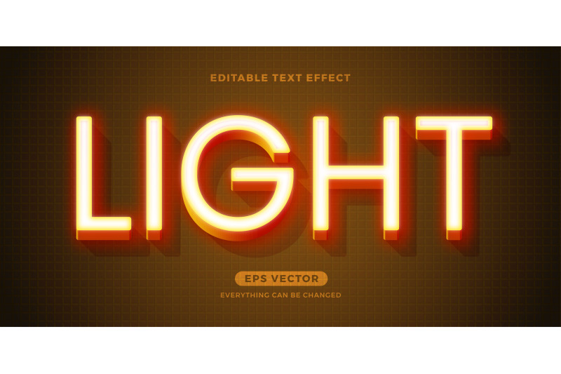 light-text-effect