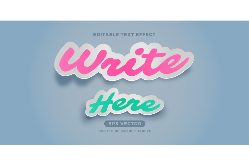 sticky-sticker-text-effect