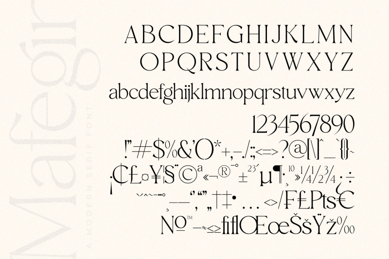 mafegin-typeface