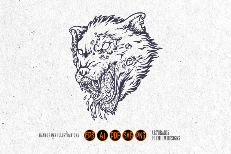 silhouette-scary-werewolf-head-svg