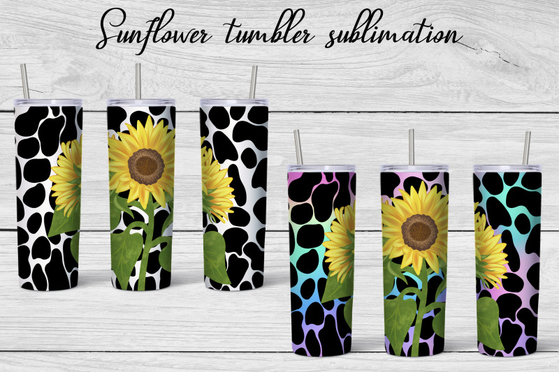 sunflower-tumbler-design-fall-tumbler-sublimation-wrap