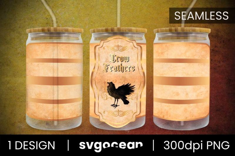 crow-feathers-can-glass-png