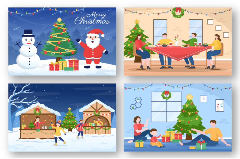 26-merry-christmas-and-happy-new-year-illustration