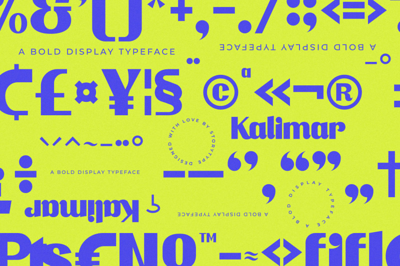 kalimar-typeface