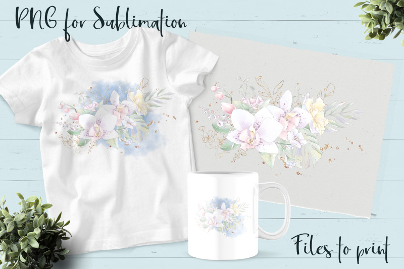 delicate-orchids-sublimation-design-for-printing