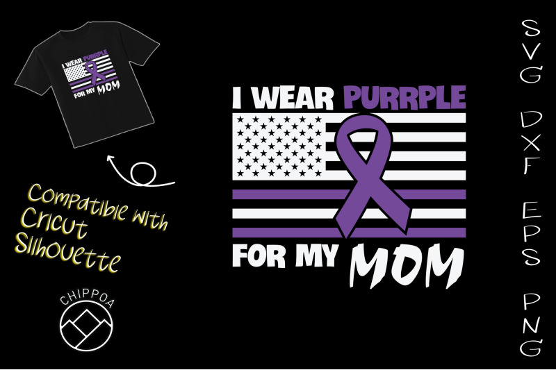 i-wear-purple-my-mom-american-flag