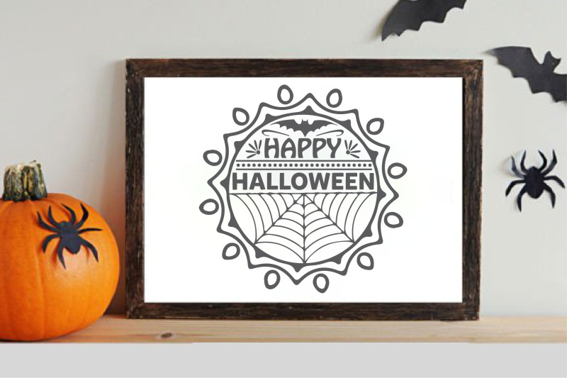 halloween-round-sign-design-bundle