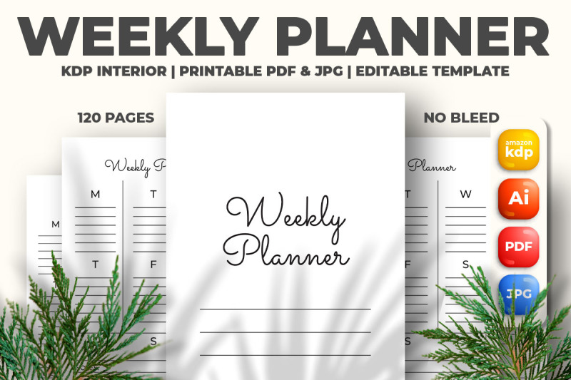 weekly-planner-kdp-interior