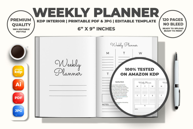 weekly-planner-kdp-interior