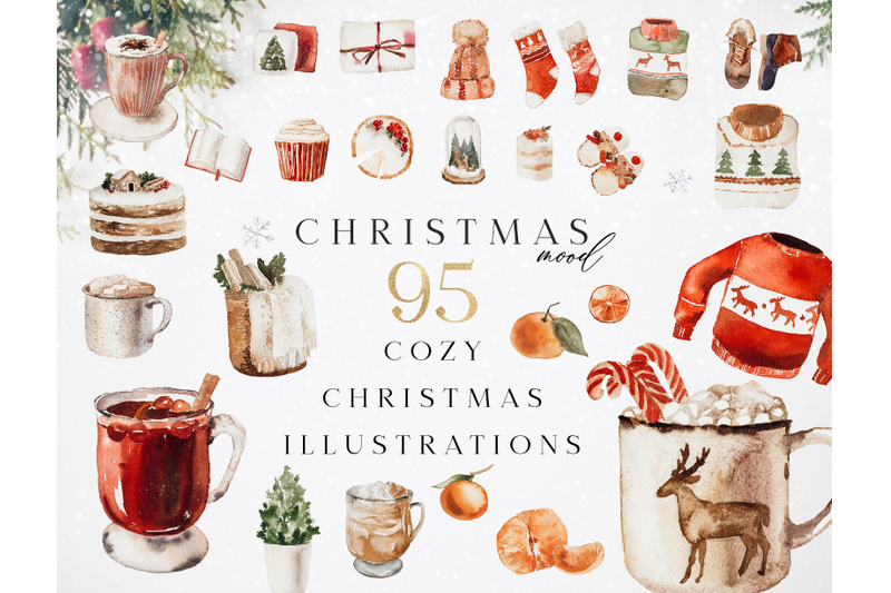 christmas-mood-watercolor-bundle-illustrations