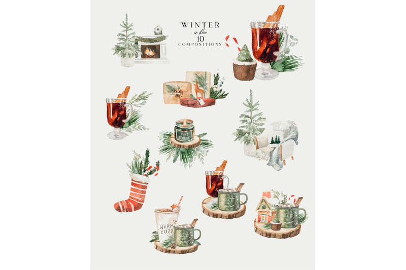 winter-is-here-christmas-watercolor-compositions-clipart