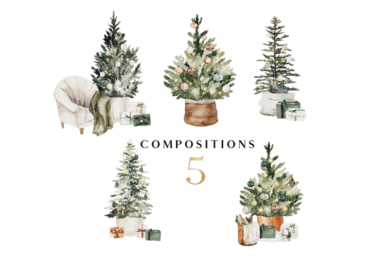 christmas-mood-collection-5-tree-compositions
