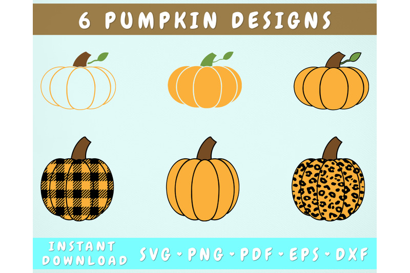 pumpkins-svg-bundle-6-designs-buffalo-plaid-pumpkin-svg-leopard-svg