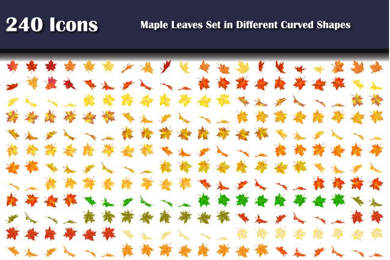 maple-autumn-leaves-set
