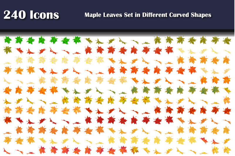 maple-autumn-leaves-set