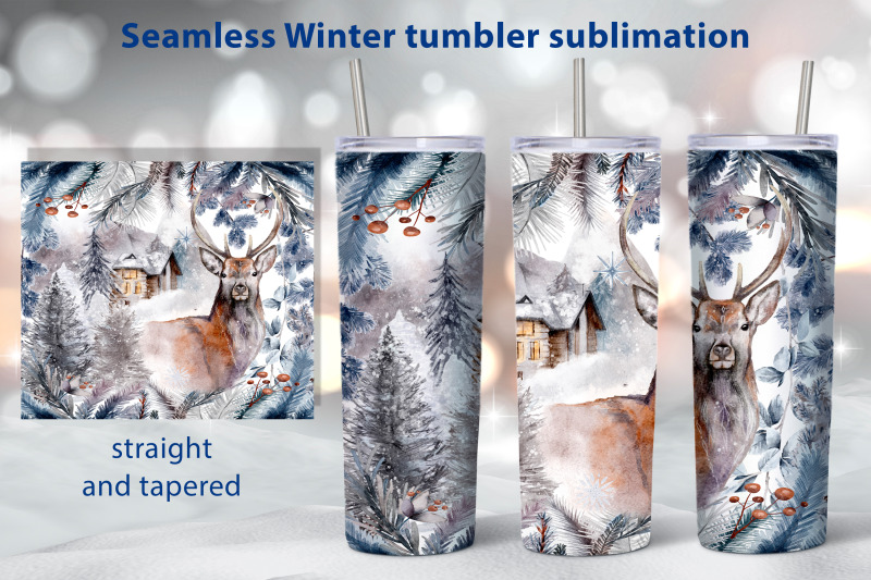 winter-forest-tumbler-wrap-design-christmas-sublimation-png