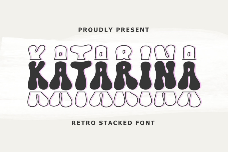 katarina-stacked-retro-font