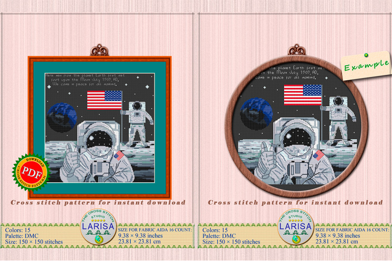 apollo-spacecraft-cross-stitch-pattern-moon-landing-lunar-landing