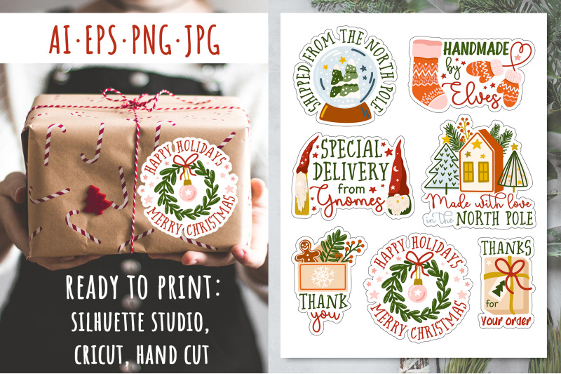 christmas-small-business-stickers-packaging-stickers