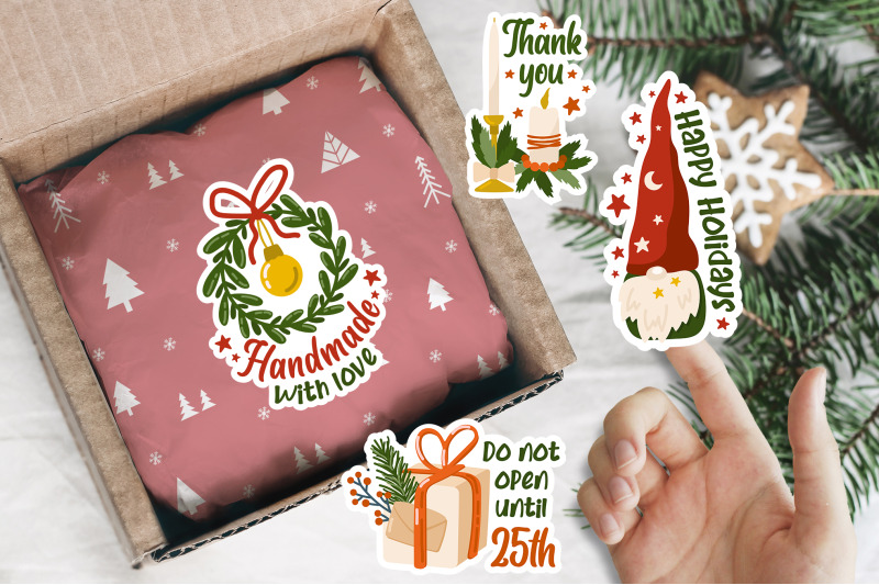 christmas-small-business-stickers-thank-you-stickers
